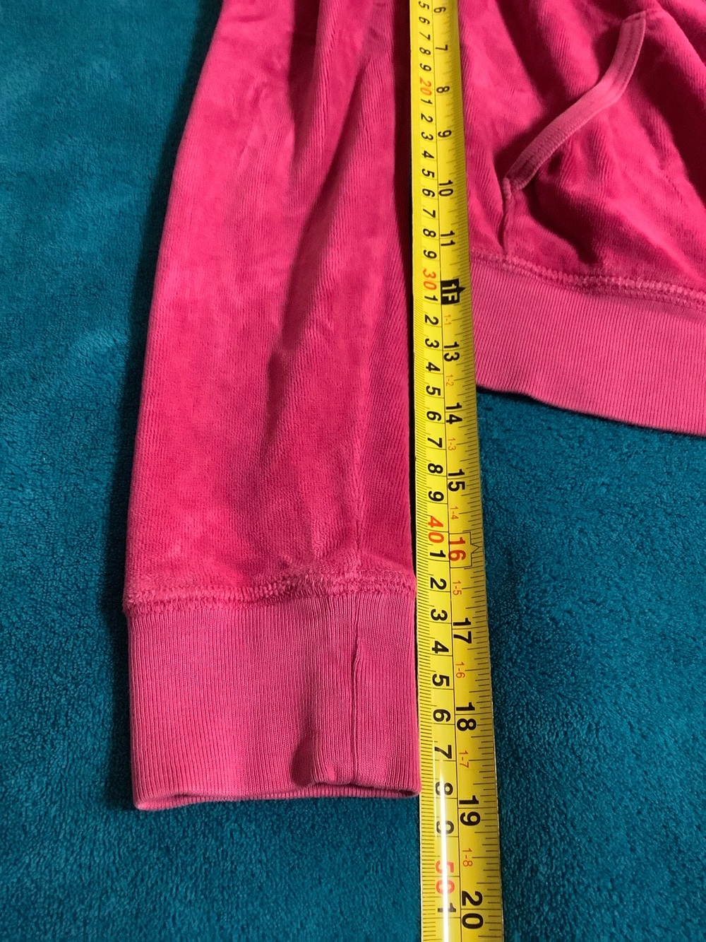 Juicy Couture Y2K Velour Zip-Up Hoodie PXS & Flare Pants PS 30 x 32 - Picture 5 of 14